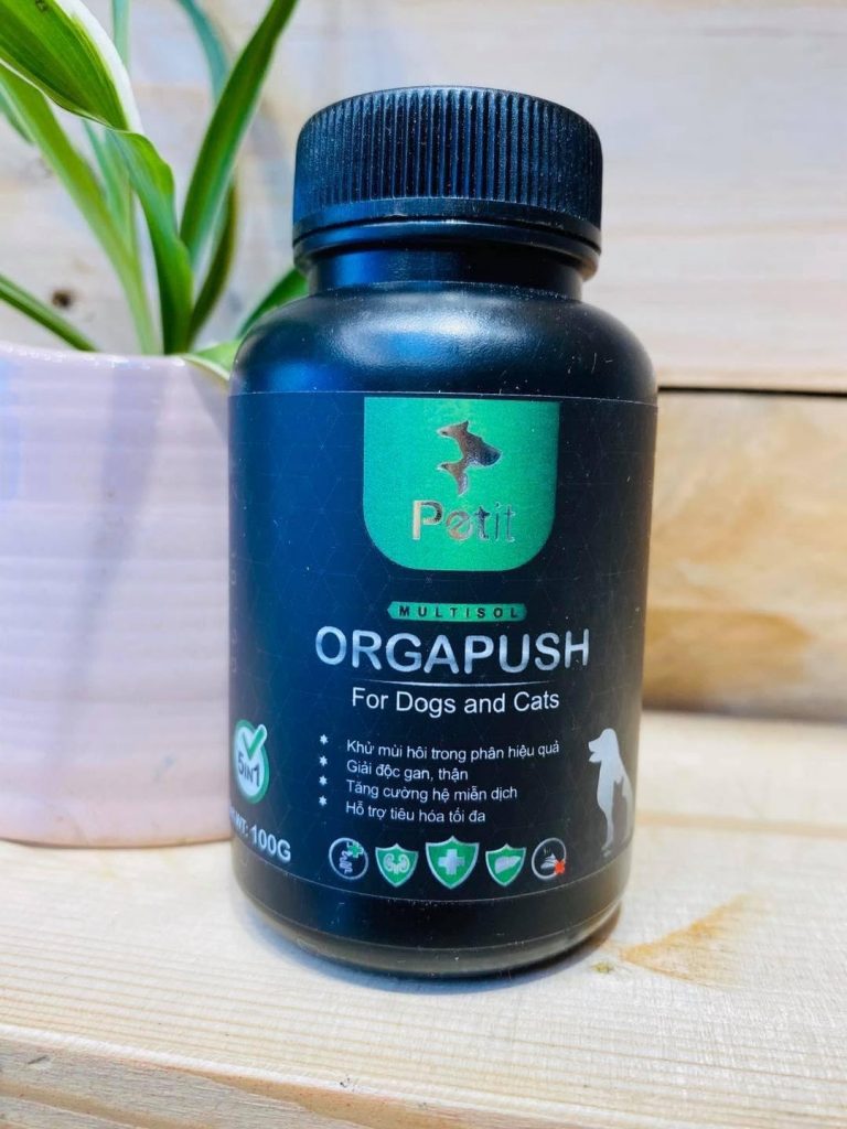 Orgapush- một sản phẩm hữu ích hỗ trợ tăng đề kháng và hỗ trợ tiêu hóa cho chó con rất hiệu quả