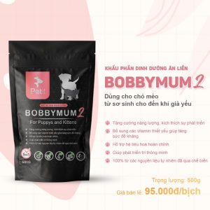 khẩu phần dinh dưỡng ăn liền Bobbymum2